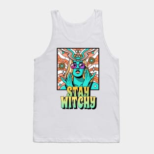 Stay Witchy - Psychodelic Tank Top